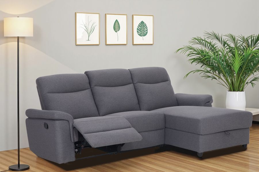 Home affaire Ecksofa "BRIONNE, L-Form, 255cm, manuelle u. elektrische Funkt günstig online kaufen
