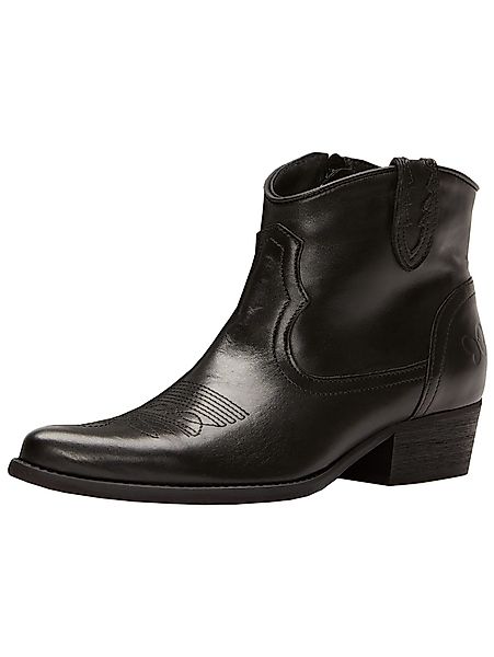 Felmini Stiefelette Leder Cowboy Stiefelette günstig online kaufen