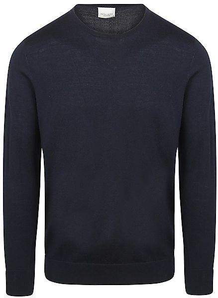 Profuomo Pullover Merinowolle Navy  - Größe XL günstig online kaufen
