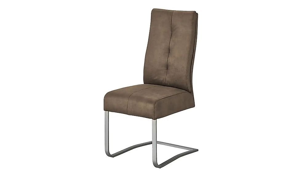 Freischwinger  mit Griff Valas ¦ braun ¦ Maße (cm): B: 45 H: 102 T: 63.0 St günstig online kaufen