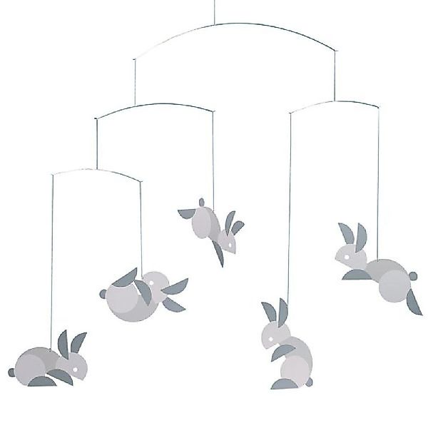 Flensted Mobiles Skulptur Mobile Circular Bunnies günstig online kaufen