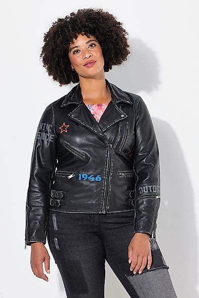 Angel of Style Lederjacke Lederjacke Bikerjacke günstig online kaufen