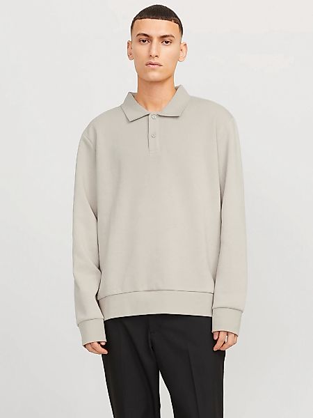 Jack & Jones Sweatshirt "JJEBRADLEY SWEAT POLO NOOS" günstig online kaufen