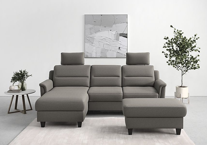 sit&more Ecksofa Farö L-Form, inklusive Federkern, günstig online kaufen