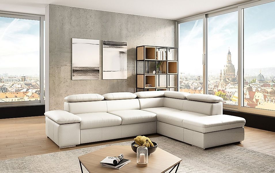 sit&more Ecksofa "Valantine L-Form, B: 286 cm" mit Arm- & Kopfteilverstellu günstig online kaufen