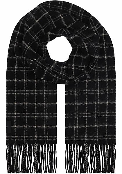 Calvin Klein Schal "MINI CHECK WOOL SCARF", mit Logopatch günstig online kaufen