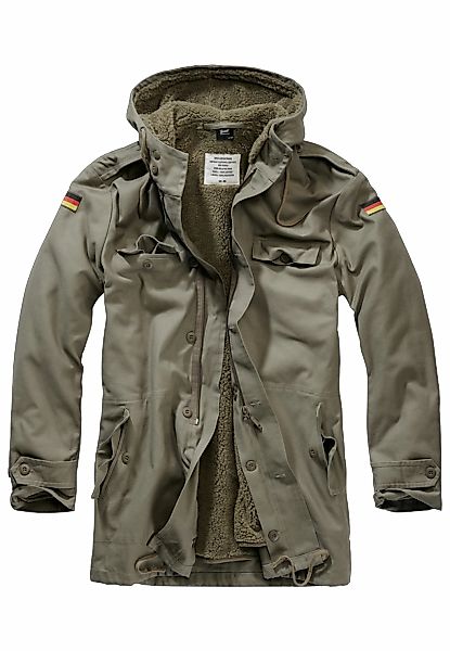 Brandit Allwetterjacke "Brandit Herren BW Flag Parka" 1 Stk. tlg. mit Kapuz günstig online kaufen
