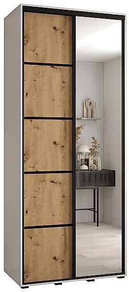 ABIKS MÖBEL Schwebetürenschrank Davos 5 Schlafzimmerschrank mit Spiegel, Kl günstig online kaufen