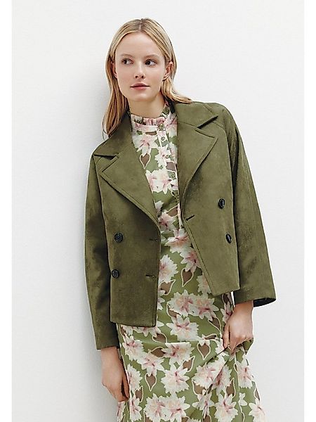 MORE&MORE Blouson softe Jacke in Wildleder-Optik günstig online kaufen