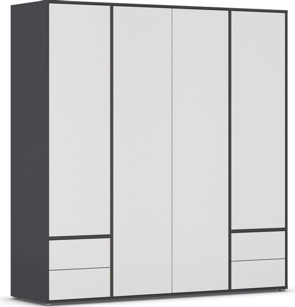 rauch Drehtürenschrank "Kleiderschrank Schrank Garderobe Wäscheschrank NABI günstig online kaufen