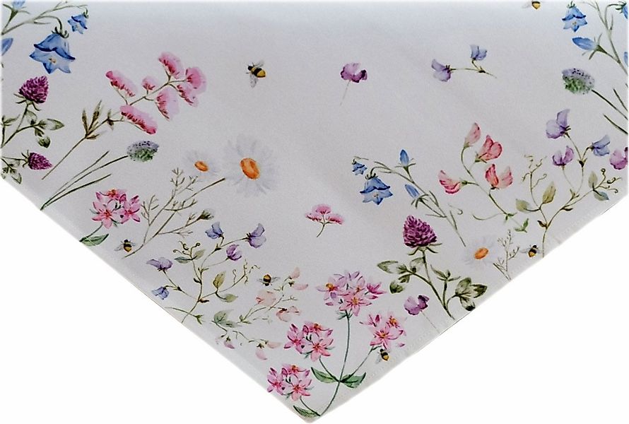 texpot Tischdecke Tischläufer Druck Blumenwiese (1-tlg) günstig online kaufen