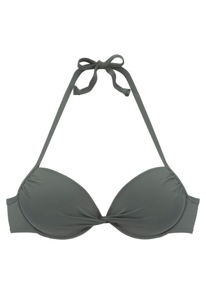 LASCANA Push-Up-Bikini-Top Italy, mit Raffung günstig online kaufen
