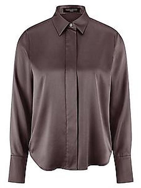 Bluse Seide Fadenmeister Berlin lila günstig online kaufen