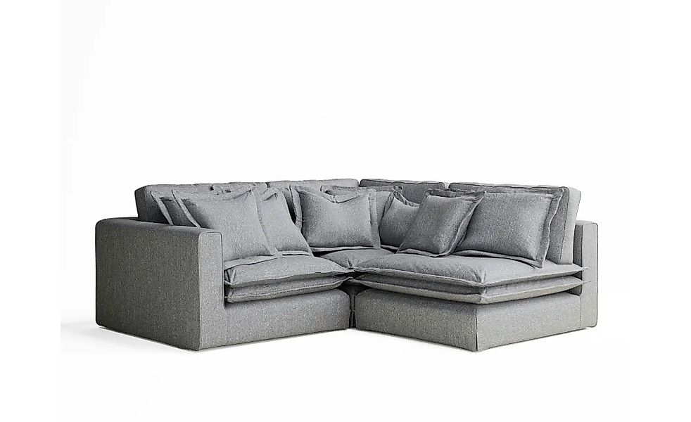 Ecksofa  Amalfi ¦ grau ¦ Maße (cm): B: 238 H: 90 Polstermöbel > Sofas > Eck günstig online kaufen