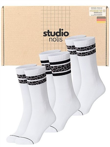 Studio Nolis Tennissocken Studio Nolis Tennissocken Leo, 3er Pack Black 35- günstig online kaufen