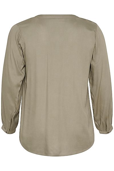 KAFFE Curve Langarmbluse Langarm-Bluse KCcalinde Große günstig online kaufen