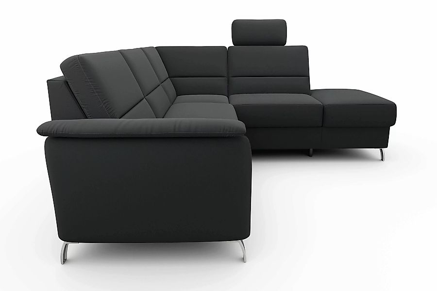sit&more Ecksofa »Palmera L-Form«, Federkern, wahlweise mit Bettfunktion un günstig online kaufen
