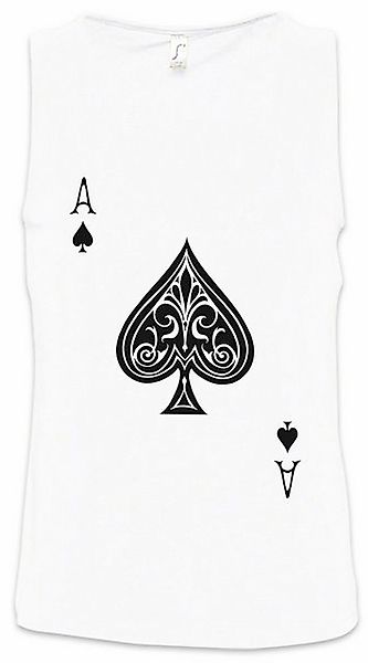 Urban Backwoods Tanktop Ace Of Spades I Ärmelloses T-Shirt Pik As Spade Ace günstig online kaufen