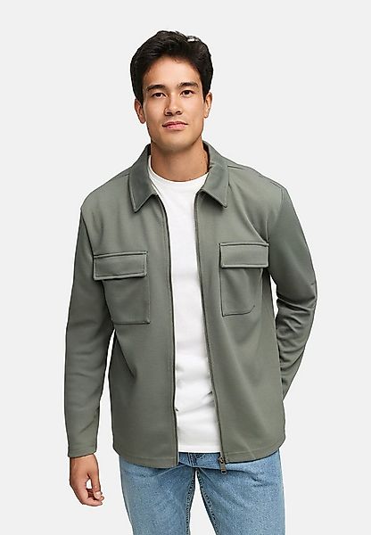 Indicode Langarmhemd Herren INNello Zip Herrenhemd Langarm Lässiges Hemd mi günstig online kaufen