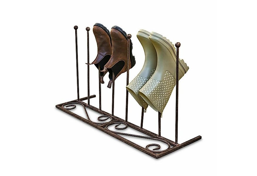 Mirabeau Schuhregal Schuhständer aus Eisen – Vintage Schuhregal für Flur & günstig online kaufen