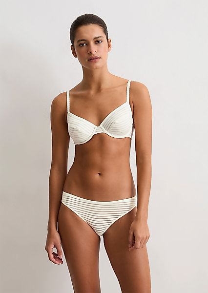 Marc OPolo Bikinislip "Second Skin Jaquard", elastischer Bund, Spitze, gest günstig online kaufen