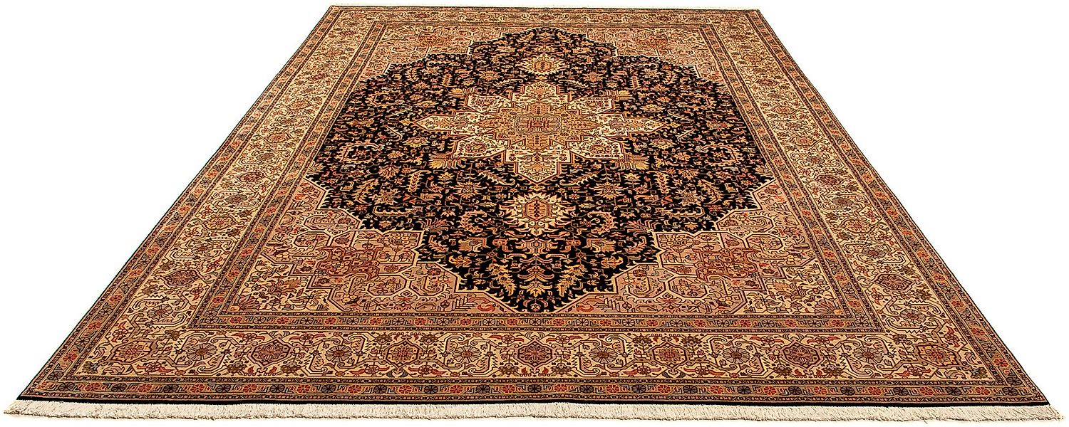 morgenland Orientteppich »Perser - Täbriz - Royal - 360 x 254 cm - hellbrau günstig online kaufen
