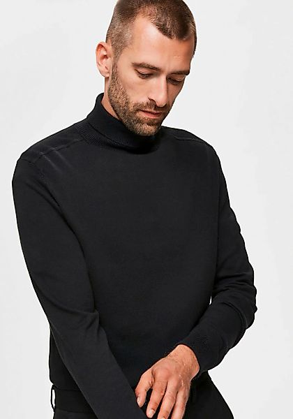 SELECTED HOMME Rollkragenpullover "SLHBERG ROLL NECK NOOS" günstig online kaufen