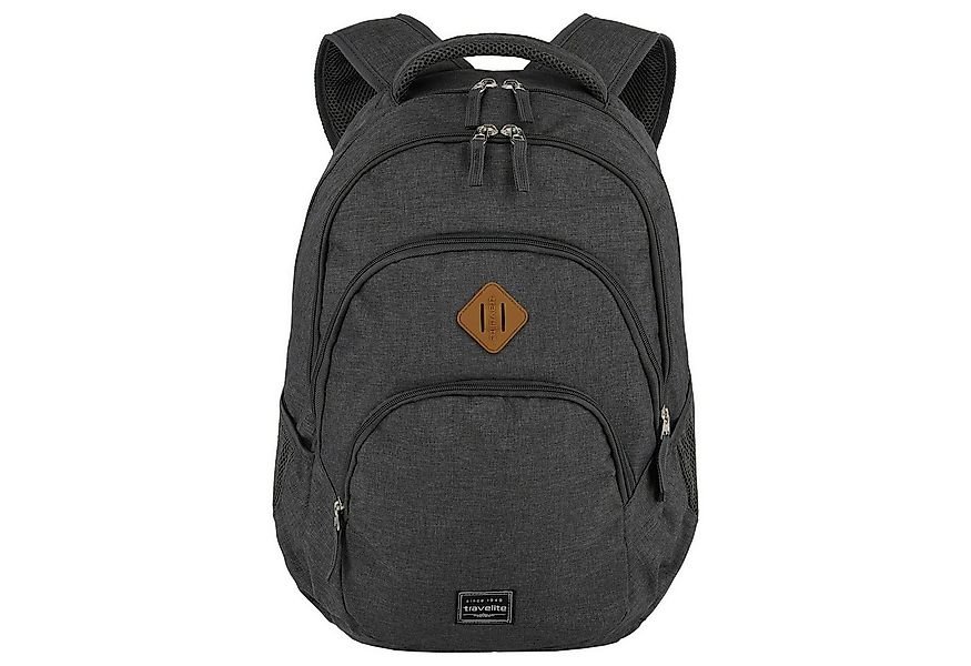 travelite Laptoprucksack Basics Melange - Rucksack 45 cm (anthracite) günstig online kaufen