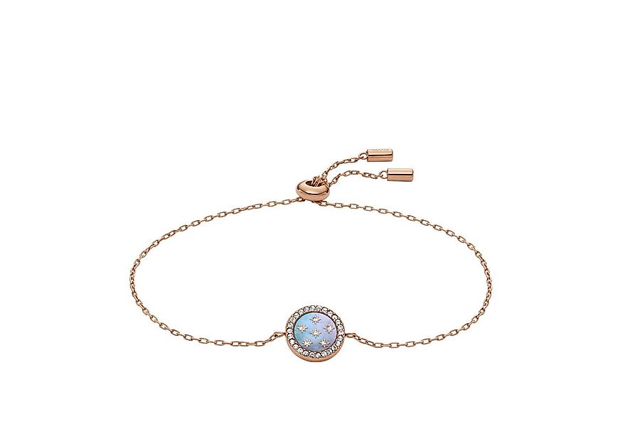 Fossil Armband Schmuck Geschenk Edelstahl Armschmuck MERRIT, mit Glasstein günstig online kaufen