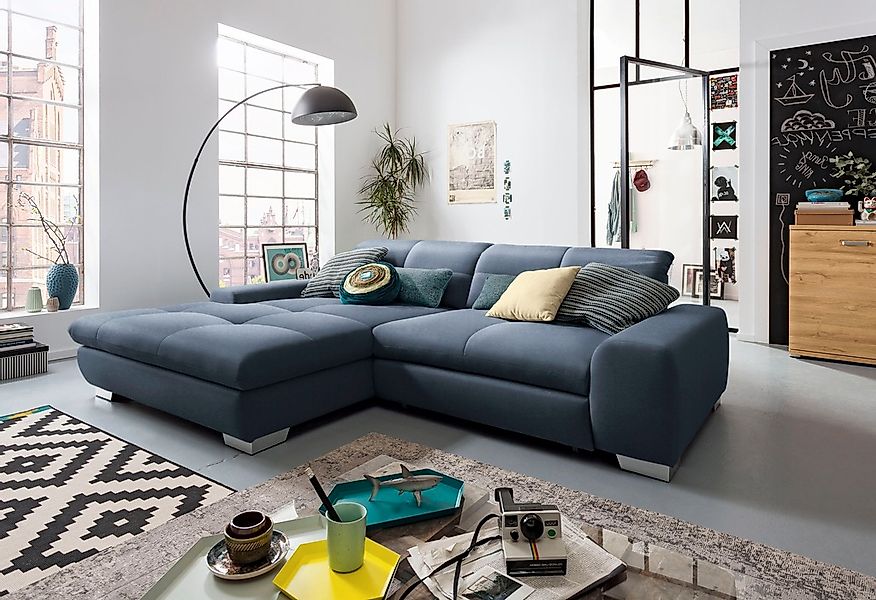 set one by Musterring Ecksofa "SO 1200 inkl. Sitztiefen- & Rückenverstellun günstig online kaufen