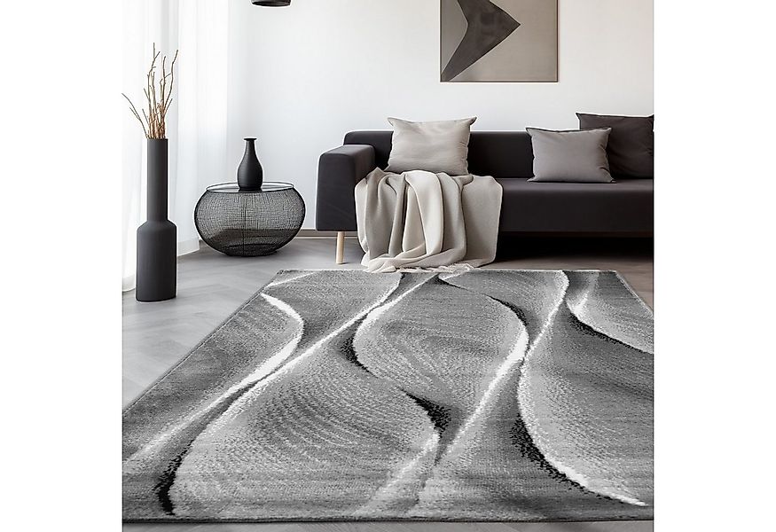 SIMPEX24 Designteppich Ombre Design, Läufer, Höhe: 12 mm, Modern Kurzflor T günstig online kaufen