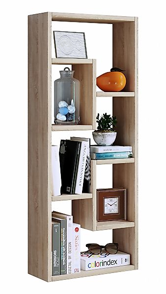 VCM Standregal "Holz Stand Regal Raumteiler Bücher Standregal Vilo" günstig online kaufen