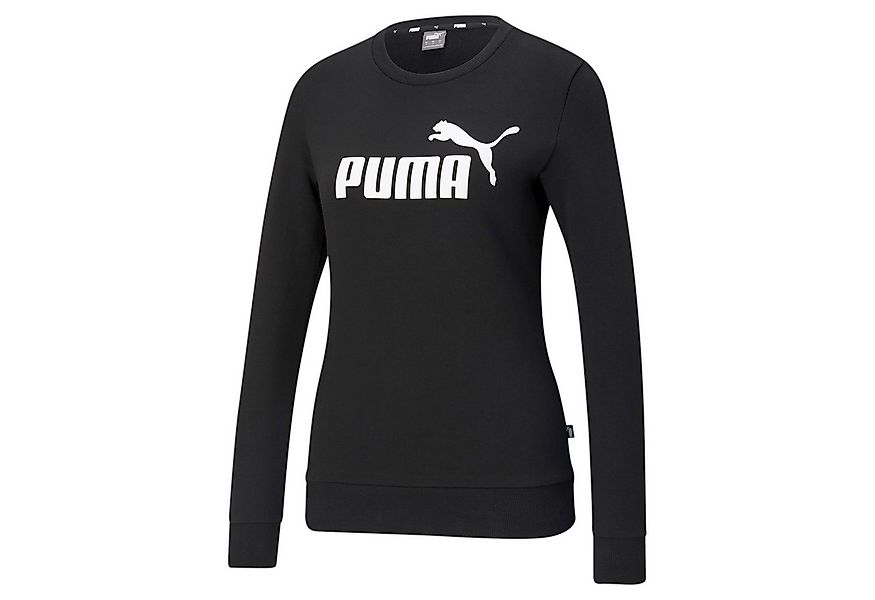 PUMA Fleecepullover Puma Damen Pullover ESS Logo Crew 586786 günstig online kaufen