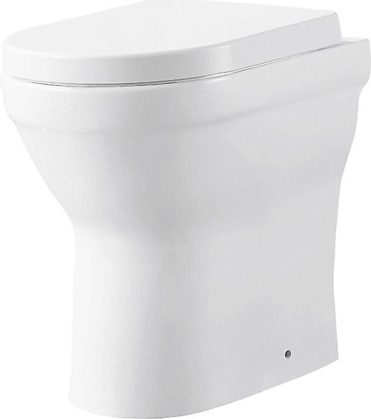 Primaster Tiefspül-WC Primaster Stand WC spülrandlos günstig online kaufen