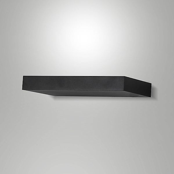 LED-Wandleuchte Guia, schwarz, Metall, 24 cm breit günstig online kaufen