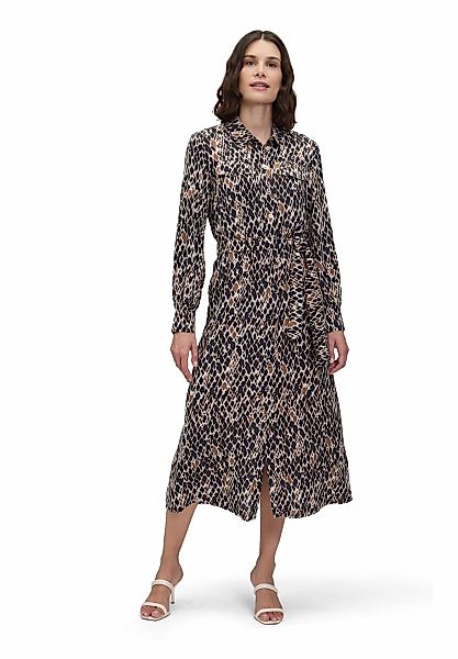 Betty Barclay Hemdblusenkleid "Damen Hemdblusenkleid mit Bindegürtel" Nahtt günstig online kaufen