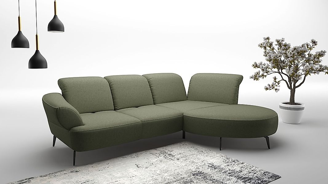 sit&more Ecksofa "Dance, L-Form, inkl. Sitztiefenverstellung", inkl. Click& günstig online kaufen