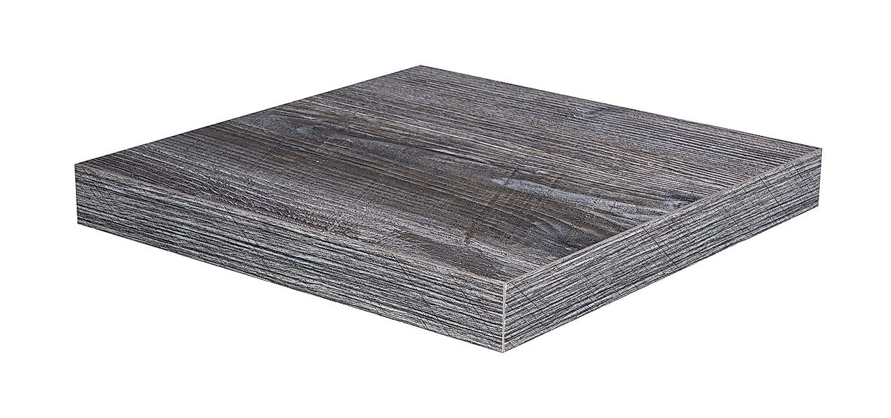 Levandeo® Wandregal, Eckregal 32x32cm Altholz Shabby günstig online kaufen