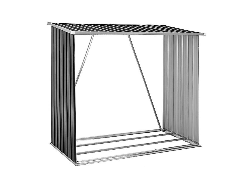 ESTEXO Regal Brennholzunterstand Brennholz Holz Kaminholz Lager Unterstand günstig online kaufen