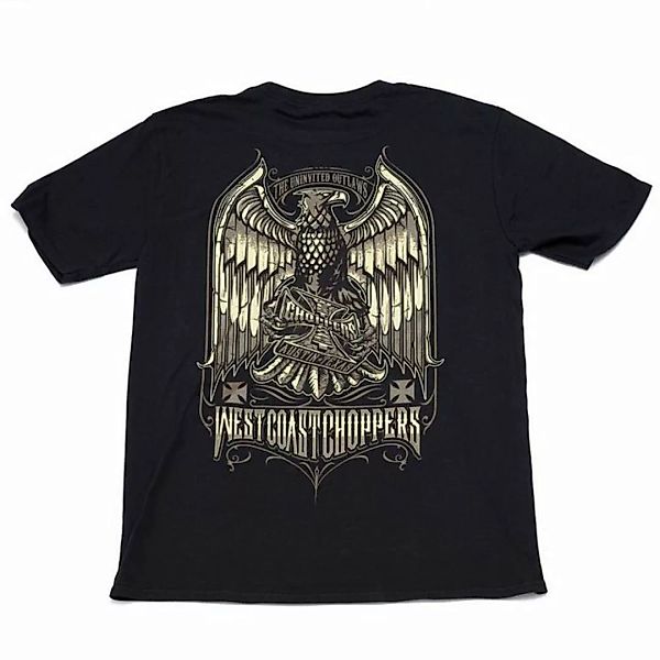 West Coast Choppers T-Shirt Uninvited Outlaws Tee Black günstig online kaufen