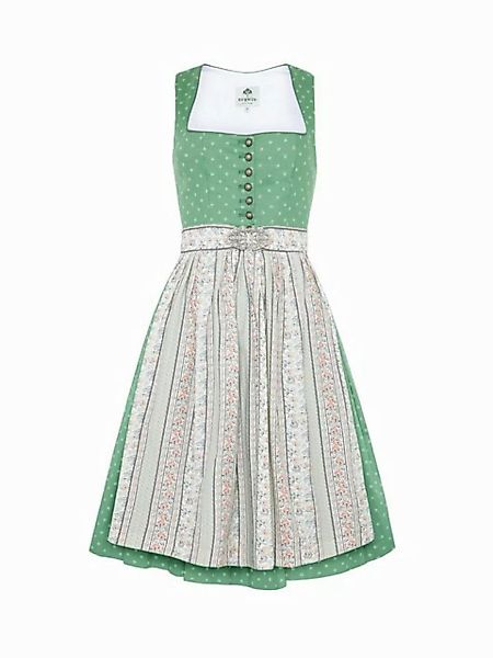 Berwin Dirndl Dirndl mit Streifendruck-Schürze (Einzelartikel) günstig online kaufen