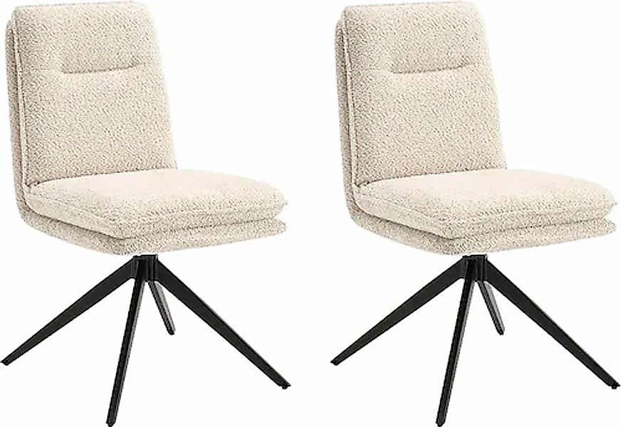 Home affaire Esszimmerstuhl »Valencia«, (Set), 2 St., Boucle, verschiedene günstig online kaufen