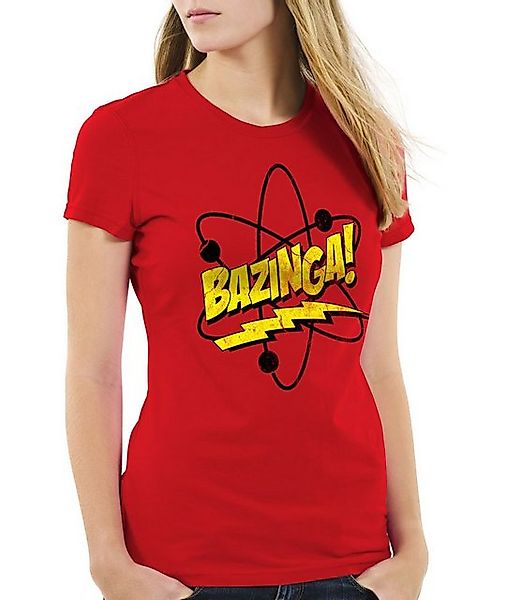 style3 T-Shirt Bazinga Sheldon the big bang theory sheldon cooper atom phys günstig online kaufen