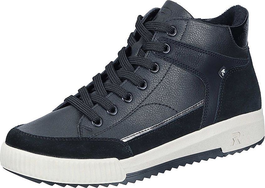 Rieker Stiefeletten Schnürstiefelette aus Velours/Leder günstig online kaufen