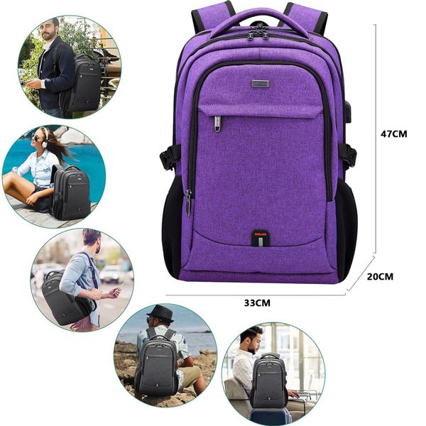 HAUSS SPOLE Laptoprucksack Laptoprucksack Arbeitsrucksack Schulrucksack günstig online kaufen