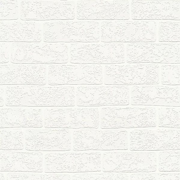 Bricoflor Weiße Tapete in Steinoptik mit 3D Effekt Backstein Tapete im Mode günstig online kaufen