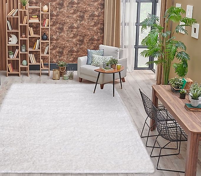 my home Hochflor-Teppich »Senara«, rechteckig, 50 mm Höhe, Läufer, weich, S günstig online kaufen