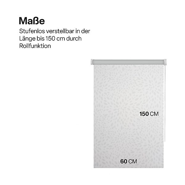 Verdunklungsrollo Thermo / Verdunklung, Bestlivings, verdunkelnd, Klemmfix, günstig online kaufen
