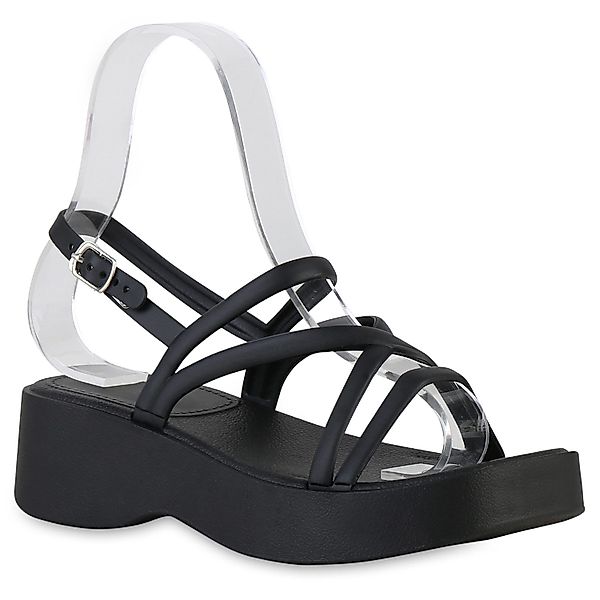 VAN HILL 841596 Plateausandaletten Schuhe günstig online kaufen
