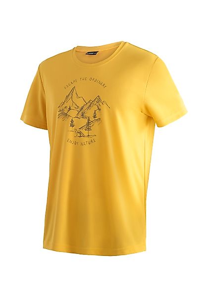 Maier Sports T-Shirt "Dieter Print", Herren Funktionsshirt, Freizeitshirt m günstig online kaufen